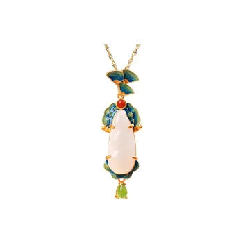 Jade Ink Love Chinese Fashion Trend Chinese Style White Jade Unisex