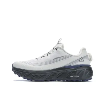FILA BOA EXPLORER Wear resistant And Lightweight Low Top Running Shoes Men's Gray