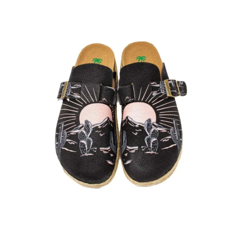 GIOVANNI GEROSA x Arizona Love EVA Abrasion-Resistant Slip-Resistant Wrap-toe Slippers Women's Black-2
