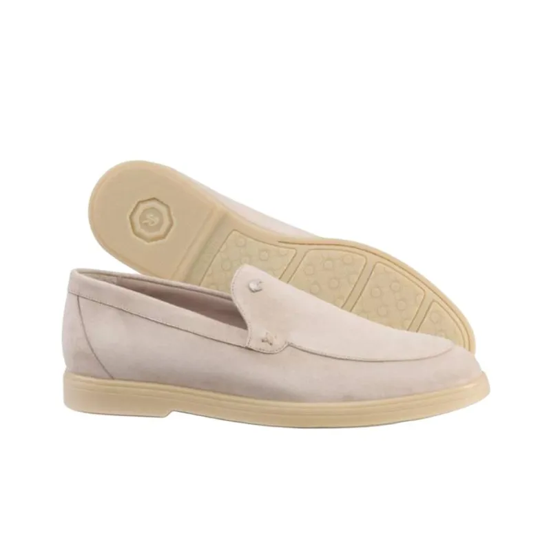 STEFANO RICCI Loafers Men's Beige-4