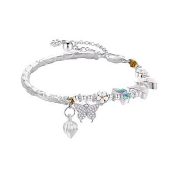 CARAT'S DIARY S999 Fine Silver Bracelets Women's
