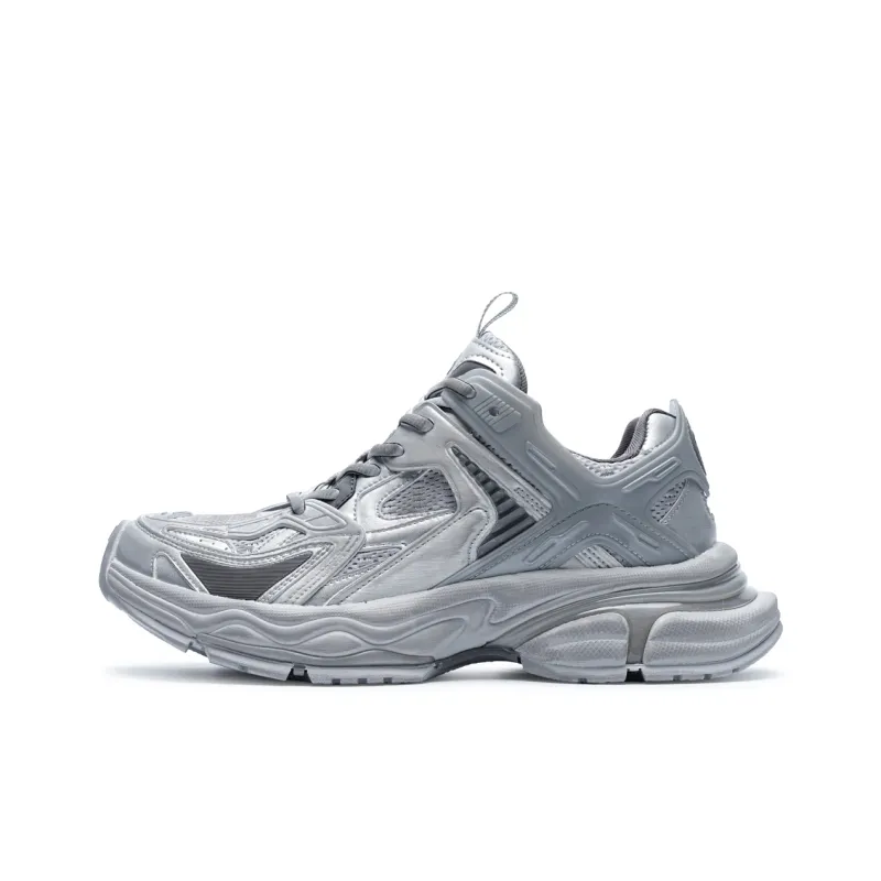BASLS Moon Exploration Collection Trendy Versatile Low Top Chunky Sneakers Unisex-54