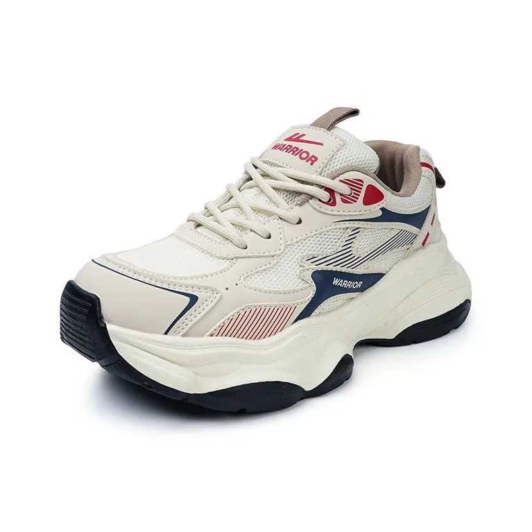 Warrior Warrior Wear Resistant Slip Resistant Coverage Low Top Chunky Sneakers Women's-1