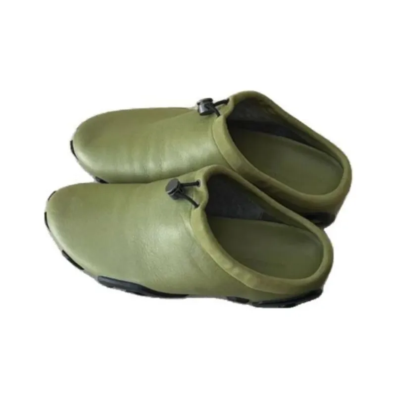 KIKO KOSTADINOV x AT.KOLLEKTIVE Wrap-toe Slippers Women's Green-2