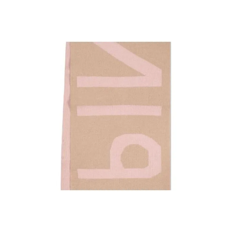 PINKO Viscose Knit Scarves Kids' Light Pink-2