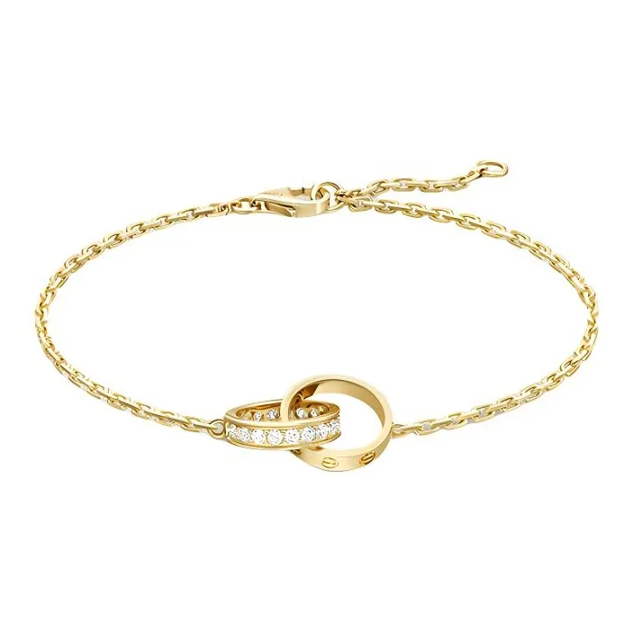 CARTIER 18K Gold Bracelets Women's Multicolor-1