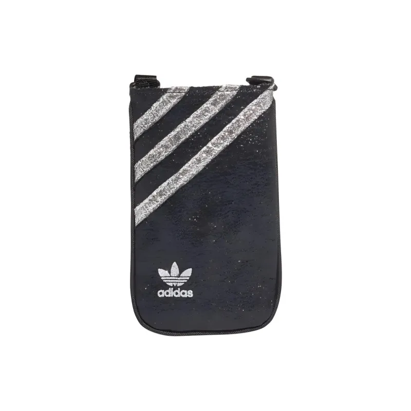 Adidas Originals Polyurethane Shoulder Bag Crossbody Bag Mini Unisex Black-0
