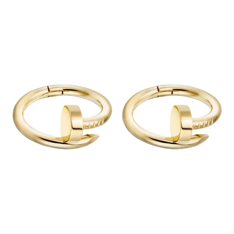 CARTIER Pure Gold Cufflinks Women's Gold-1