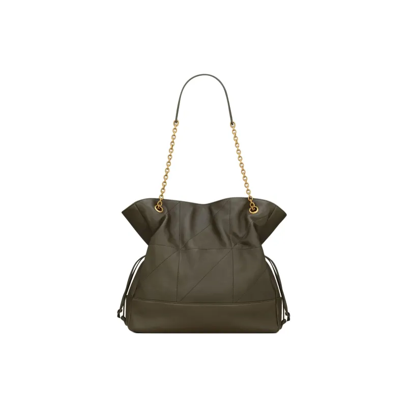 SAINT LAURENT Jamie Sheepskin Tote Bag, Shopping Bag, Shoulder Bag Women's Light Musk-3