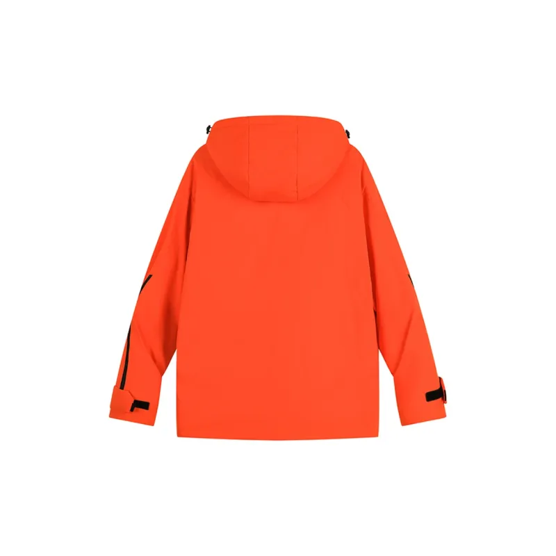 ROBINHOOD Warm Cold Resistant Water Resistant Water Repellent Rainproof Windproof Windbreaker Jacket Unisex-5