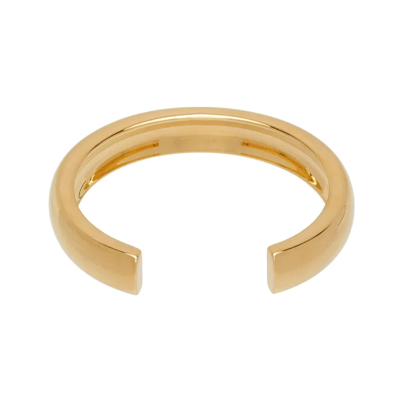 Balenciaga Gold-Plated Bangles Women's Gold-1