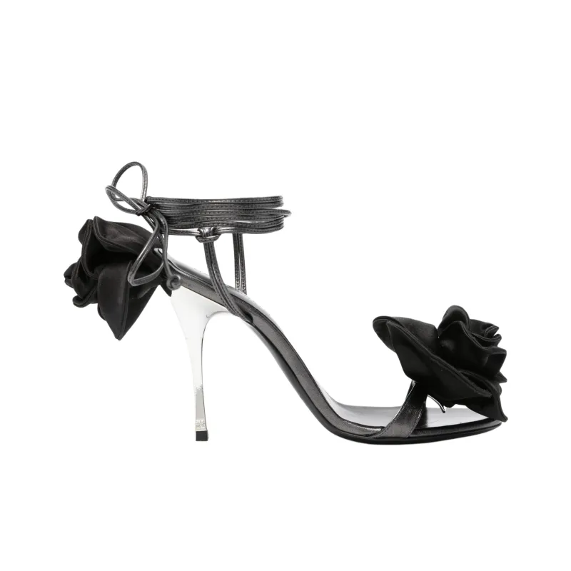 Magda Butrym 105mm Floral appliqué Sandals Women's-1