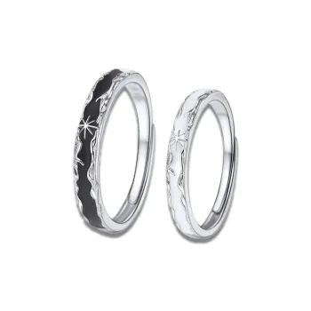 GIRATI S999 Fine Silver Rings Unisex
