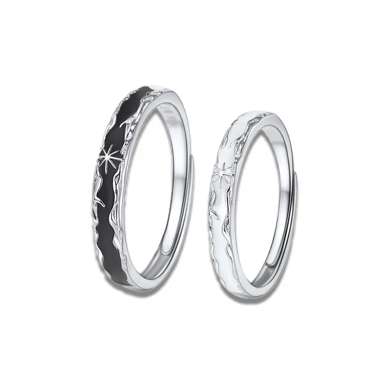 GIRATI S999 Fine Silver Rings Unisex-0