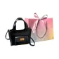 Black Brand Shopping Bag