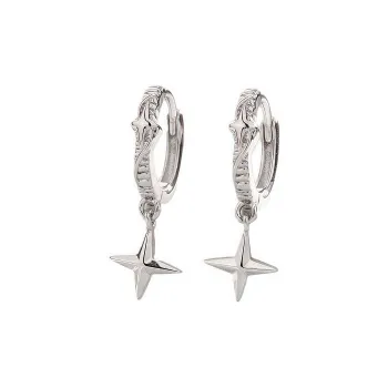 BKBU Titanium Steel Earrings Unisex