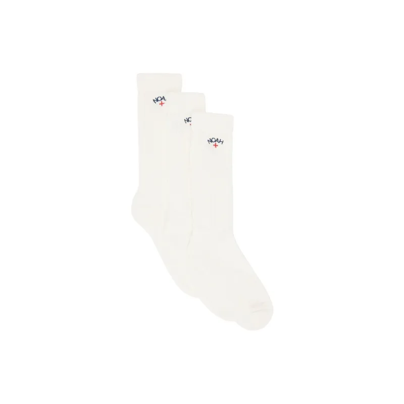 Adidas Originals X Noah 'Off White' Men Mid-Calf Socks POIZON