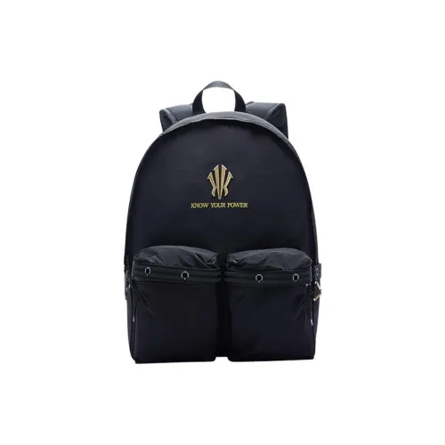 Anta Irving Collection Basketball Collection Polyamide Backpack Unisex Black