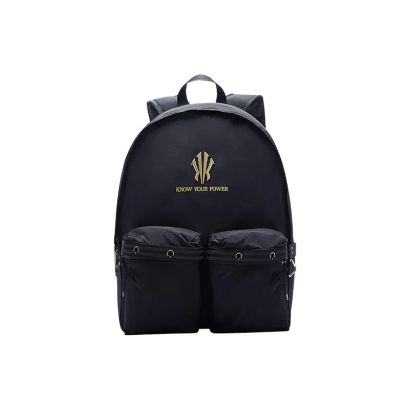 Anta Irving Collection Basketball Collection Polyamide Backpack Unisex Black-0
