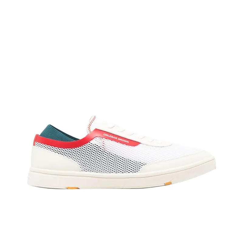 ORLEBAR BROWN Larson Ob Low-Top Skateboard Shoes Men's White-1