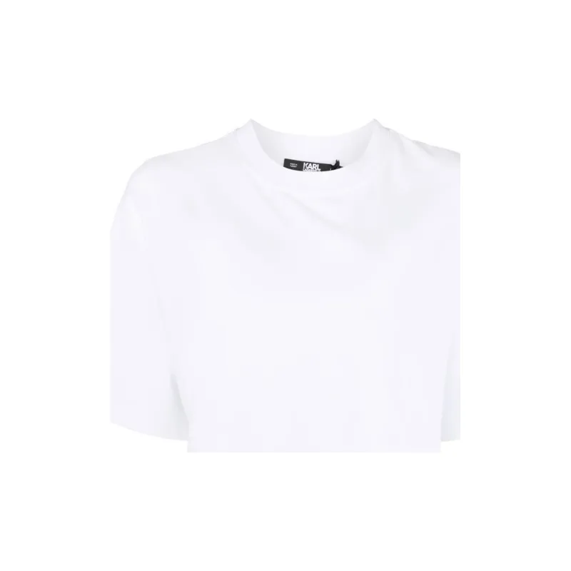 KARL LAGERFELD / Karl Lagerfeld Jeans Signature Hem T Shirt-5