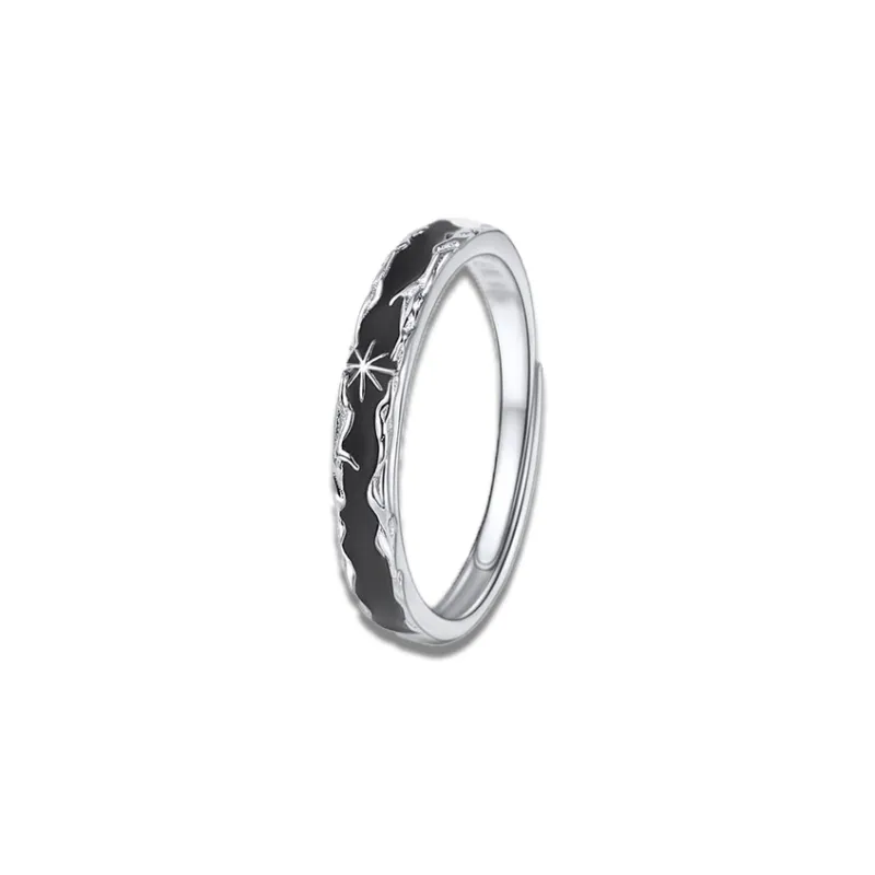 GIRATI S999 Fine Silver Rings Unisex-2