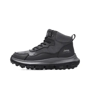 Jeep JEEP Breathable Wear-Resistant Slip-Resistant Short Outdoor Boots Men's