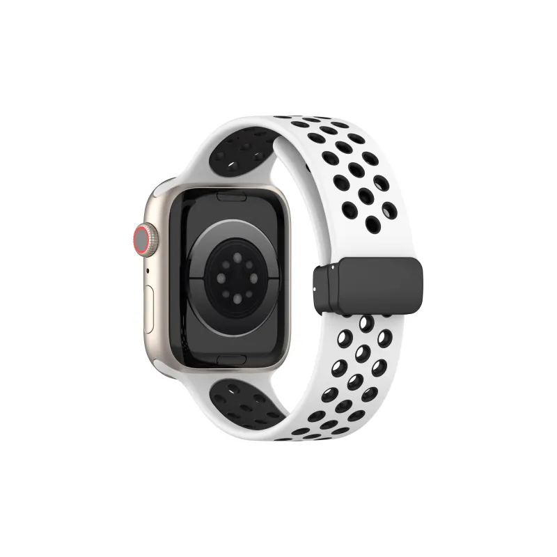 CHRROTA Watch Band Apple Compatibility Silicone Material-0