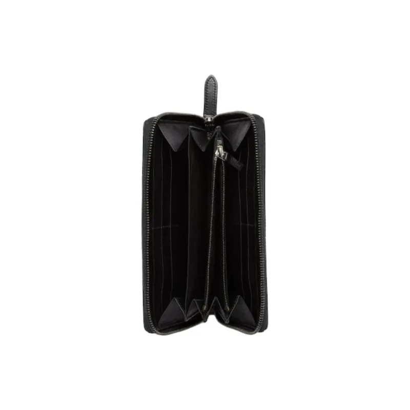 GUCCI GG Emblem Coated Fabrics Wallet Men's Black-3