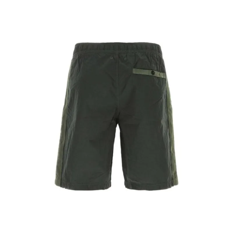 STONE ISLAND Compass motif Swim Shorts-1