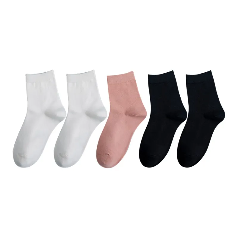 XIANSINIAO Mid Calf Socks Women's 5 Pack-7