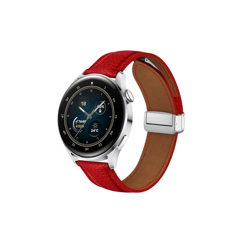 IWabcertoo Watch Band Huawei Compatibility Leather Material-14