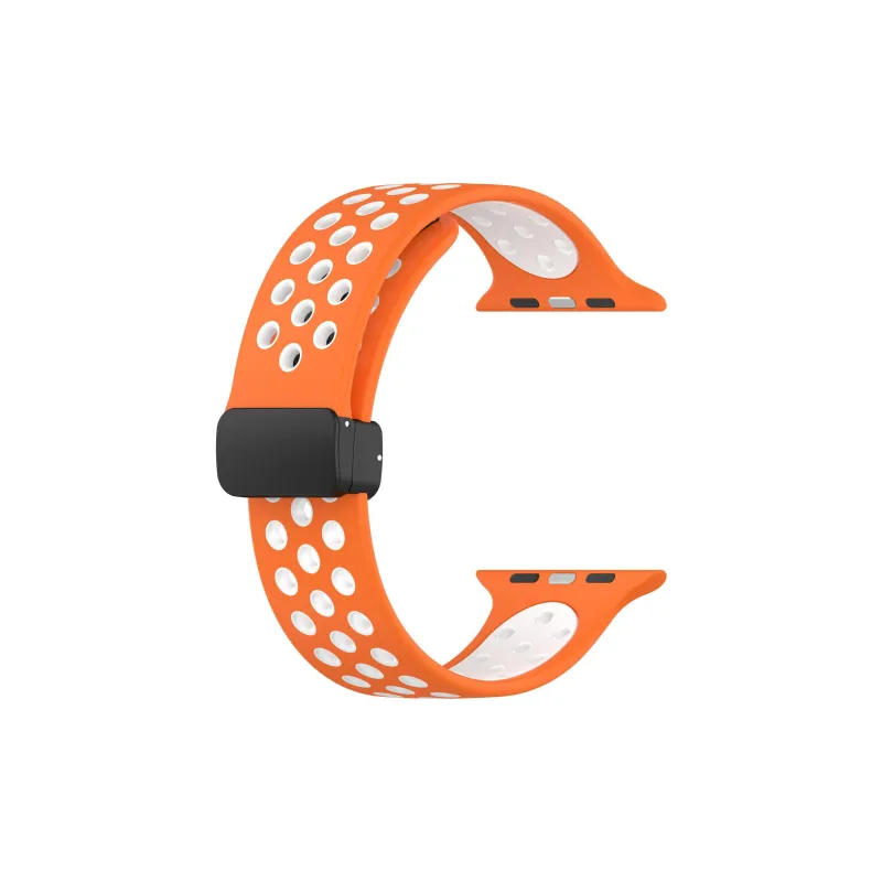 CHRROTA Watch Band Apple Compatibility Silicone Material-3