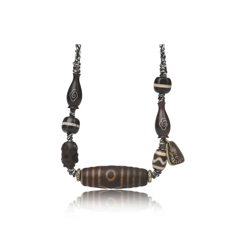 Gu He Jade Necklaces Unisex-0