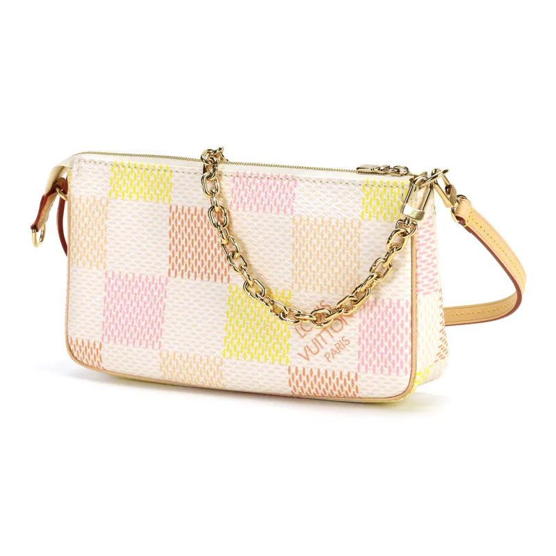 LOUIS VUITTON Pochette Accessoires Peach Pink-2