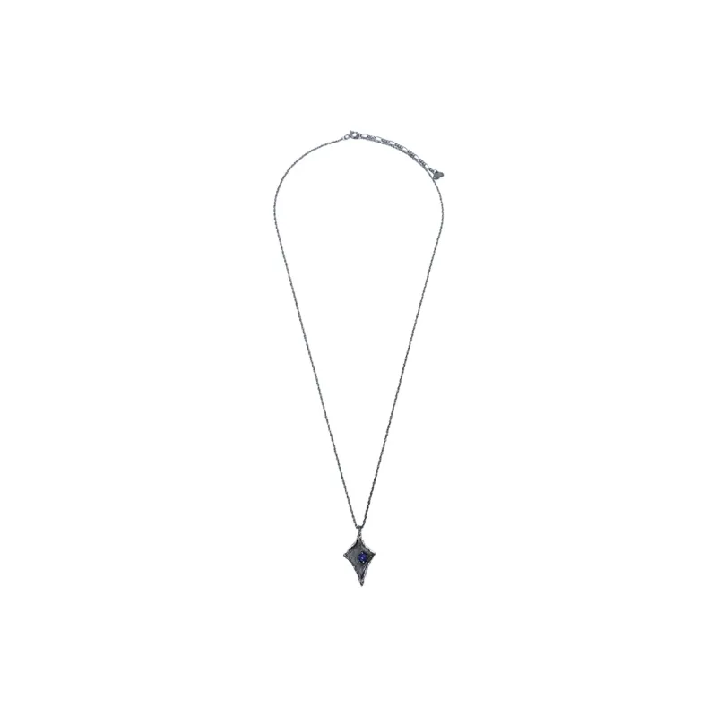 M.Wong 925 Sterling Silver Starry Eye Pendant Necklace Unisex-5