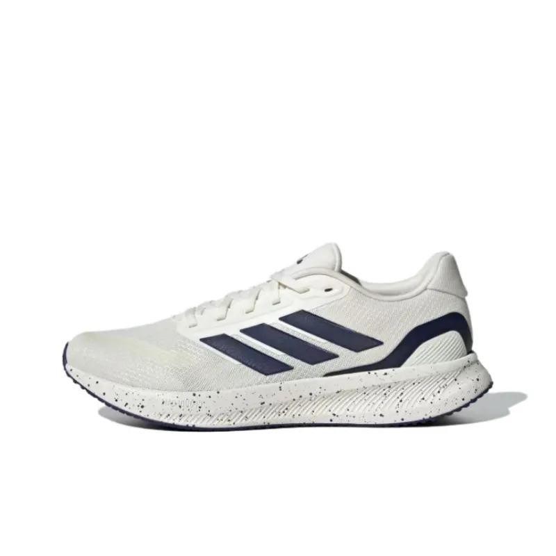 Runfalcon Adidas 5 'White Dark Blue Speckled'-0