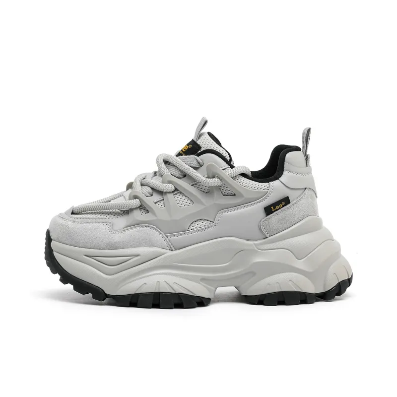 Lee Height Increasing Low-Top Chunky Sneakers Women's-0