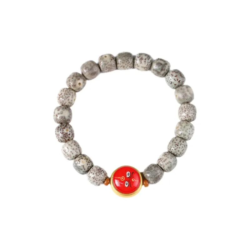 Yi Zhi Jing Star Moon Bodhi Seeds Bracelets Unisex-7
