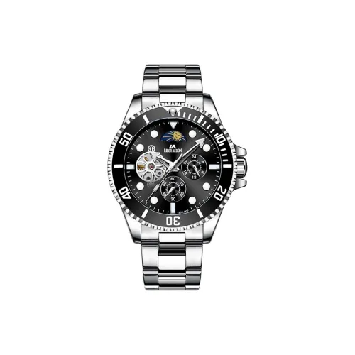 LIBER AEDON Automatic Mechanical Movement White Dial Men's Watches