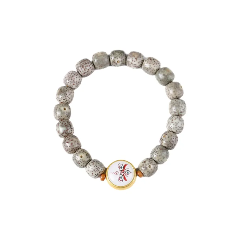 Yi Zhi Jing Star Moon Bodhi Seeds Bracelets Unisex-12