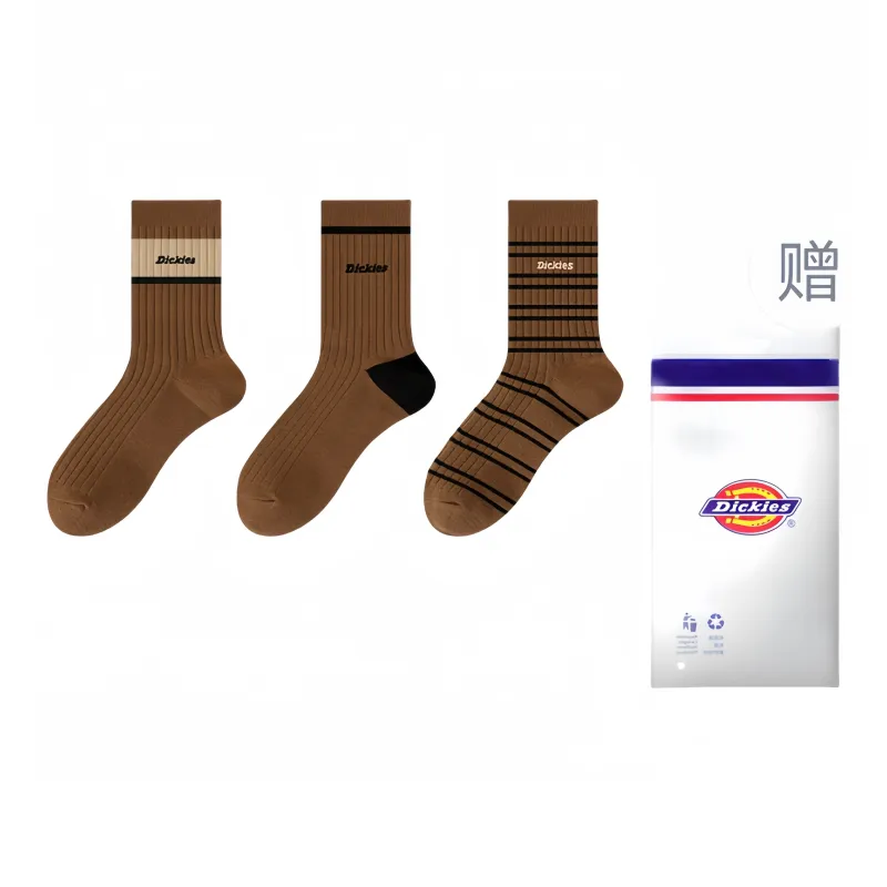 Dickies Thickened Terry Warm Breathable Fall And Winter Crew Socks Women's-0