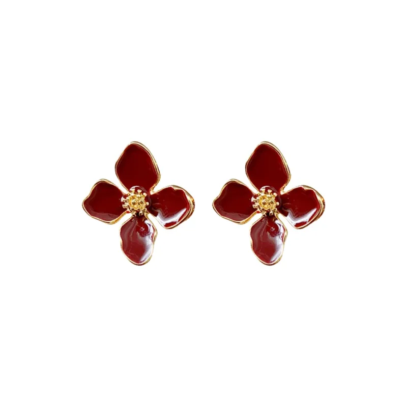 FEO Drip Glaze Stud Earrings Women's-0
