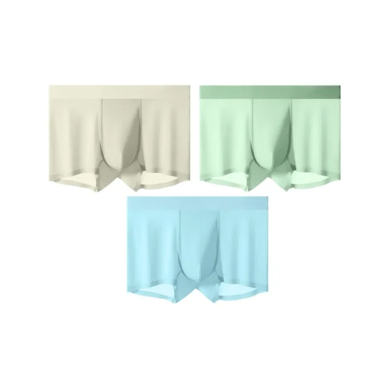 Qiao Ni Tong Underpants Men's 3 Pack-8