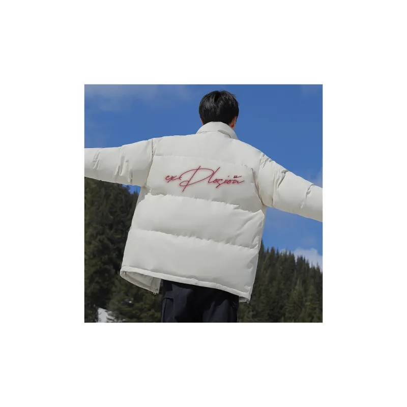 Warrior Open Ended Smile Collection Huichao Puffer Jacket Unisex-3