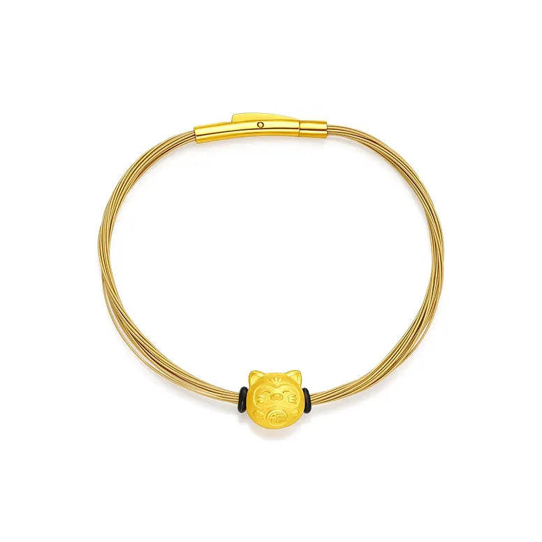 MCLON Blessing Collection, Good Luck Solid Gold Fixed Price Gold Bracelet Women's-1