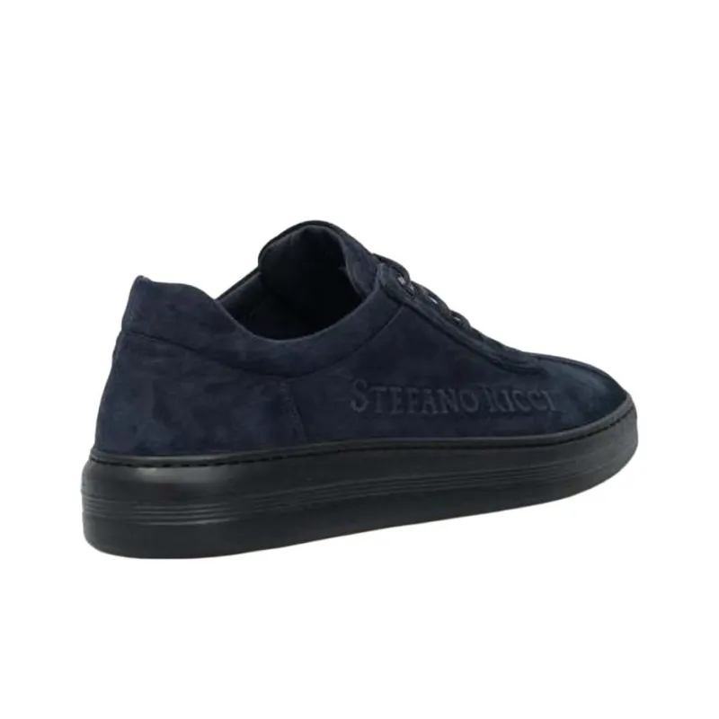 STEFANO RICCI Low-Top Skateboard Shoes Men's Marine Blue-3