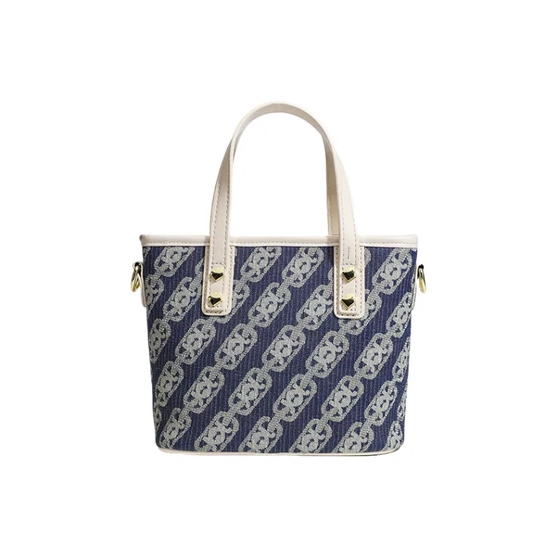 OCTSUI Synthetic Leather Tote Shoulder Bag Crossbody Bag Handbag Regular Women's Blue-3