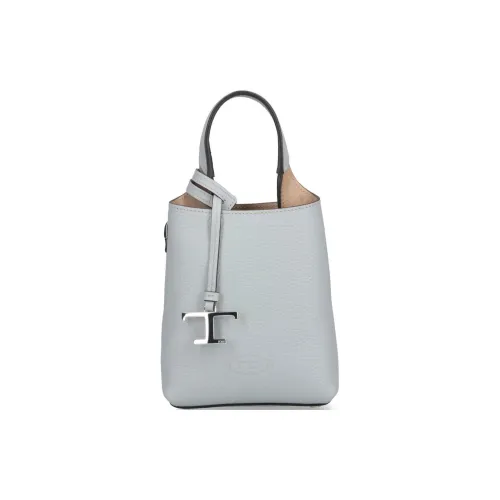 TOD'S T Timeless Pendant Detailed Micro Tote Bag