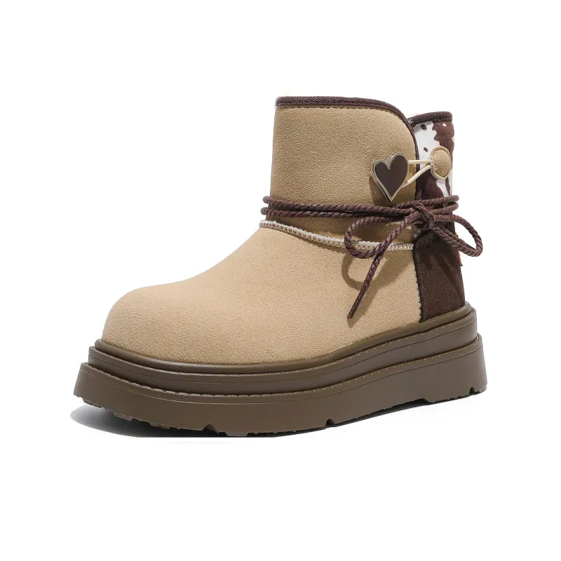 Take The Qin Warm Short Snow Boots Women's-8